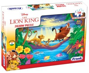 Frank Disney The Lion King Jigsaw Puzzle (108 Pieces) for Kids Above 6+ Years – Fun & Challenging Brain Booster Games – Educational Puzzle for Focus and Memory -11830