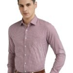Van Heusen Men Cotton Solid Slim Fit Formal Shirt