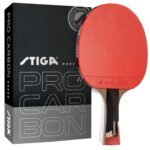 Stiga Pro Carbon Wooden Table Tennis Racket- Multicolour