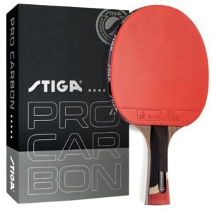 Stiga Pro Carbon Wooden Table Tennis Racket- Multicolour