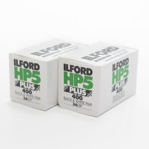 Ilford 1574577 HP5 Plus, Black and White Print Film, 35 mm, ISO 400, 36 Exposures 2-Pack