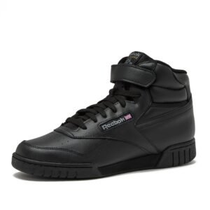 Reebok Men’s Ex-o-fit Hi Basketball Shoes Black (Black) 4 UK
