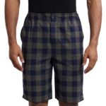 Jockey US88 Men’s Super Combed Mercerized Cotton Woven Fabric Regular Fit Printed Bermuda with Side Pockets (Colors & Prints May Vary)
