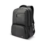 Gear Vintage 4 19″/29L anti theft faux leather Medium Water Resistant Laptop Backpack/Casual Backpack/Daypack/Travel Backpack/College Bag For Men/Women(Pitch Black-Black)