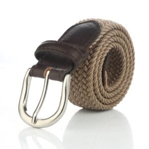 Gelante® Children’s Canvas Elastic Fabric Woven Stretch Braided Belts