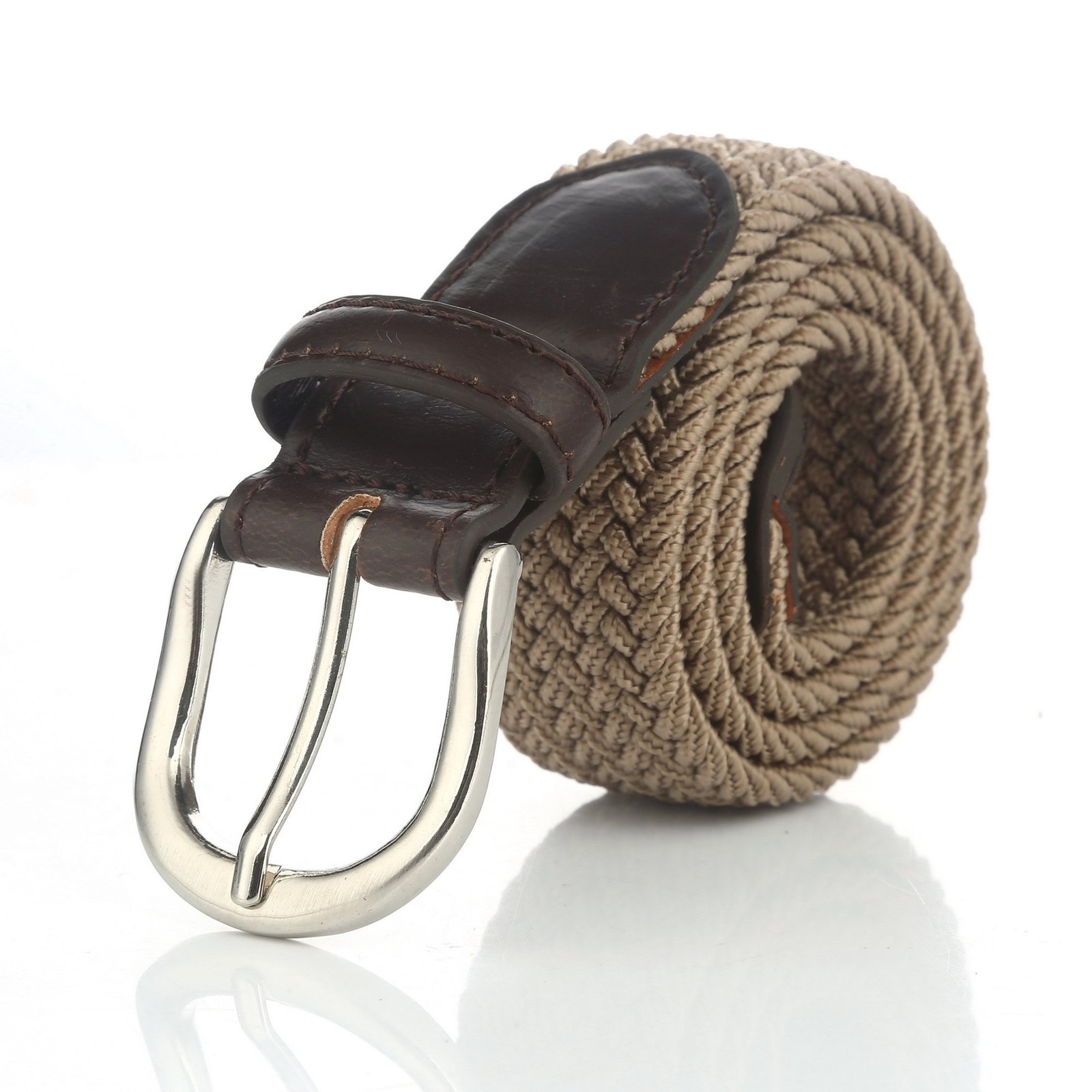 Gelante® Children’s Canvas Elastic Fabric Woven Stretch Braided Belts