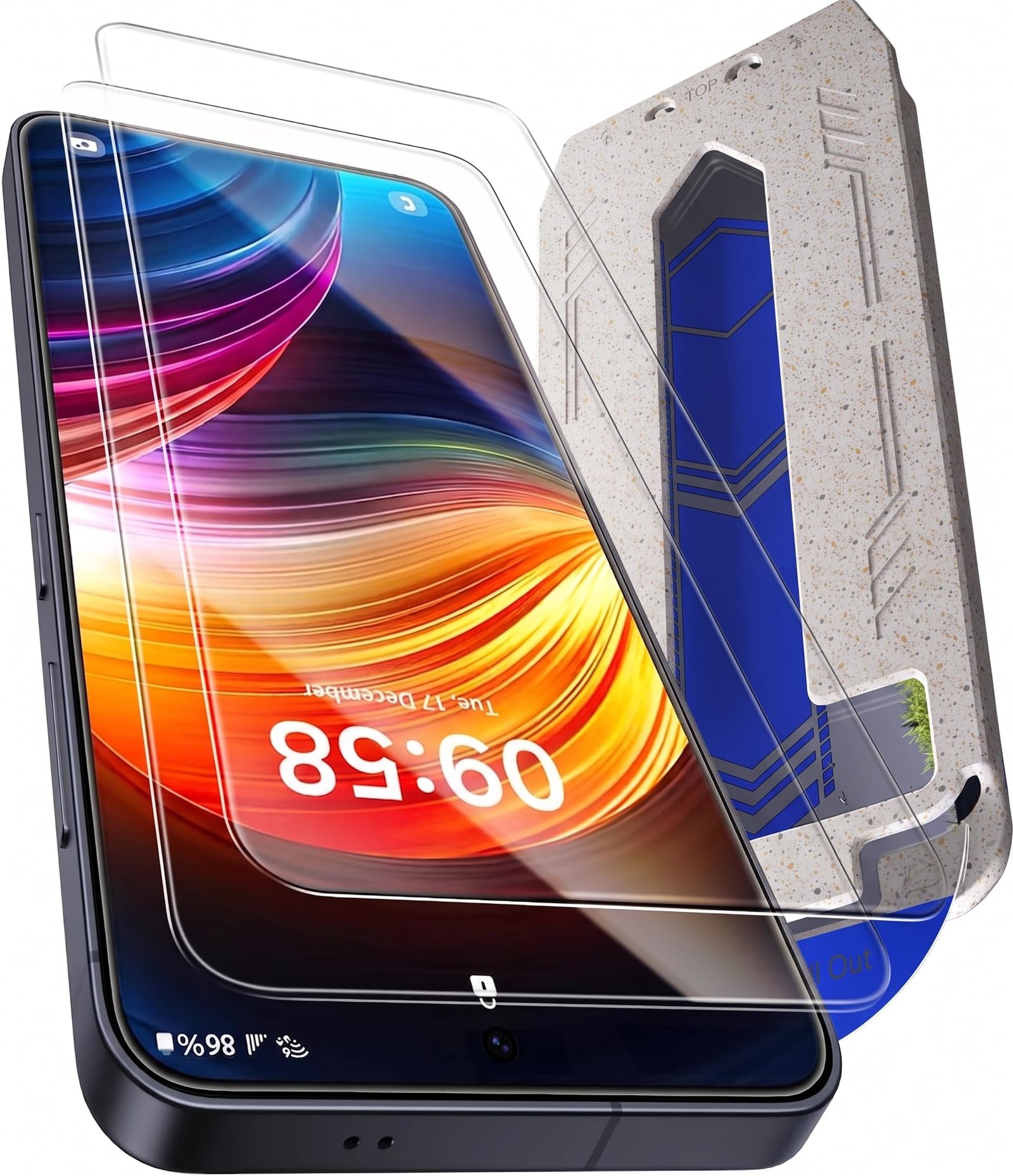 Mr.Shield Align-X Screen Protector for Samsung Galaxy S25 and S24