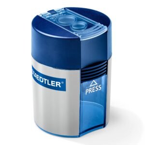 Staedtler Double-Hole Tub Pencil Metal Sharpener