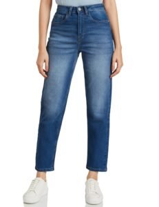 Amazon Brand – Symbol Women’s Loose Flared Jeans | Mid Rise | Cotton Blend Stretch | 5-Pocket (Available in Plus Sizes)