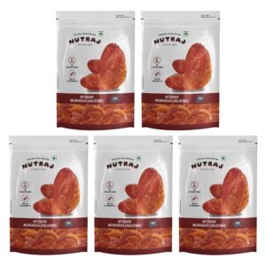 Nutraj Afghan Munakka 1kg (200g x 5) Pouch | Abjosh Raisin | Dry Fruits and Nuts | Grocery Items.