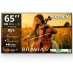 Sony 164 cm (65 inches) BRAVIA 5 Series 4K Ultra HD Smart Mini LED Google TV K-65XR55A