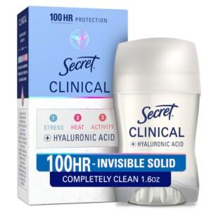 Secret Clinical Strength Deodorant Invisible Solid Completely Clean