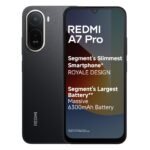 REDMI A7 Pro 4G (Black, 4GB RAM, 64GB Storage) | Segment’s Slimmest Smartphone | Segment’s Largest 6300mAh Battery | Segment’s Largest 17.53cm and Smoothest 120Hz Display | Charger in the Box