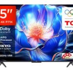 TCL 189 cm (75 inches) 4K Ultra HD Smart QLED Google TV | 120 Hz VRR | HDR 10+ | 35W Onkyo 2.1 | Dolby Vision & Atmos | 75P71K