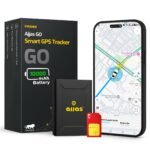 Ajjas GO (with 4G SIM) – Wireless GPS Tracker for Car, Family Vehicles, Scooty or Bag| 10000 mAH Battery | Mangetic Grip | Voice Monitoring with (1 Year Free App Platform)