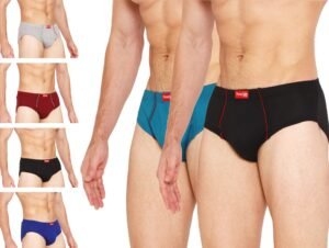 VIP Frenchie Plus Men’s Cotton Brief (Pack of 6)