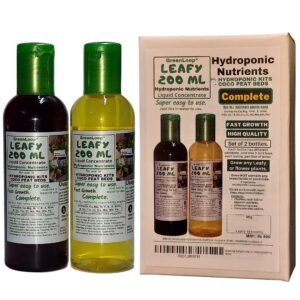 GreenLoop Hydroponic Nutrients– LEAFY 200ml, Ready 200ml concentrate,1 set