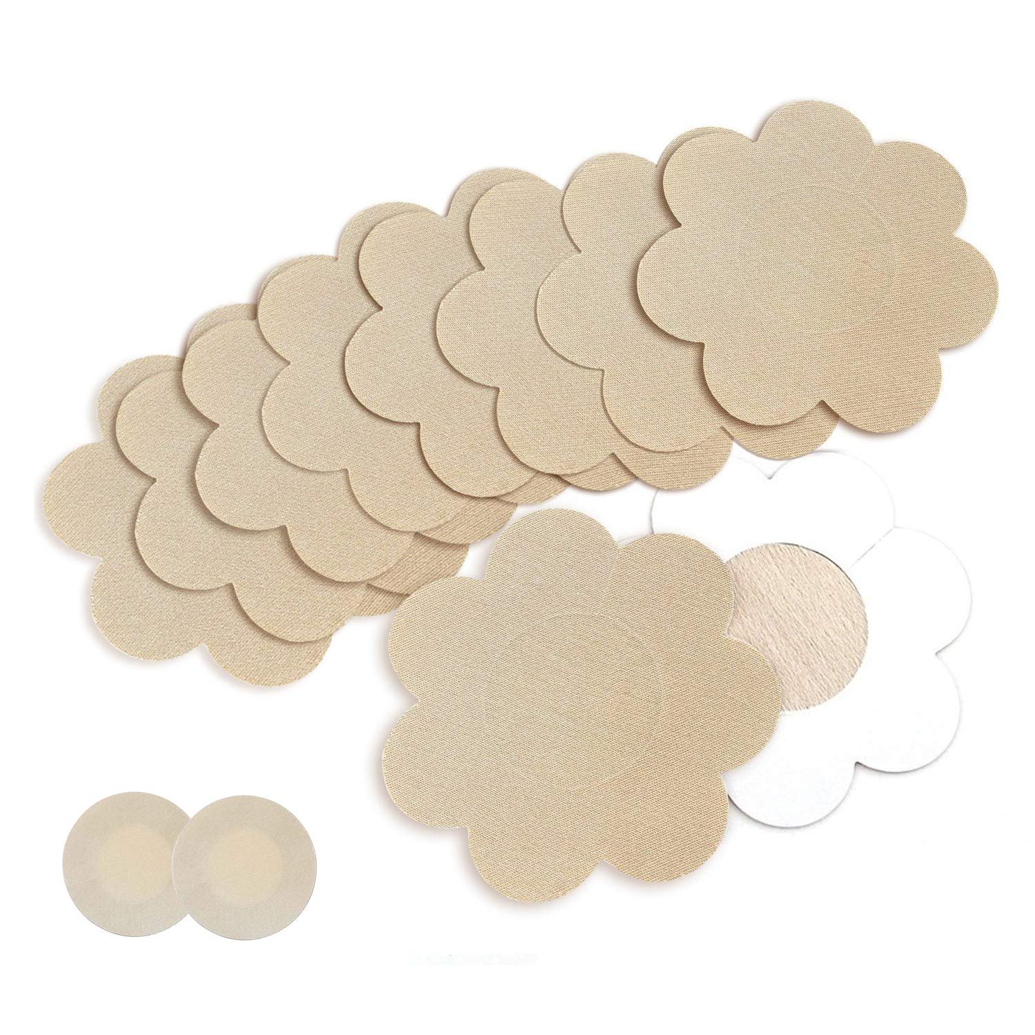 30 Pairs Nippleless Covers, Sexy Breast Pasties Adhesive Bra Disposable