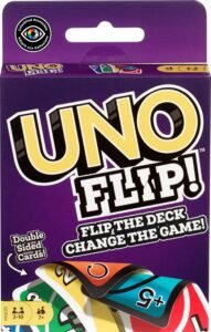 UNO Kid Mattel Games Uno Flip Side Card Game, Multi Color
