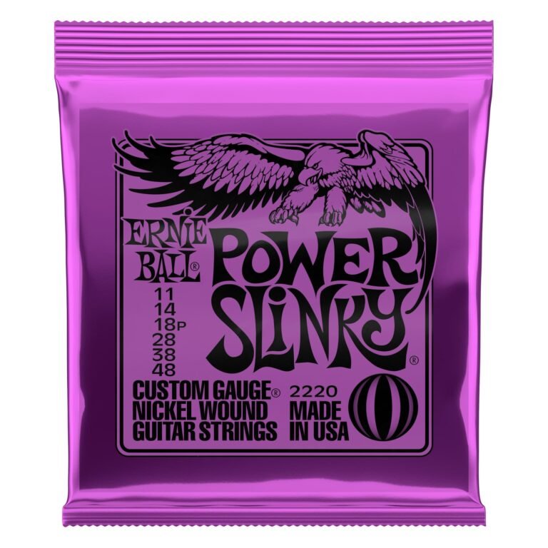 Ernie Ball 2220 Power Slinky Nickel Wound Set (11-48)