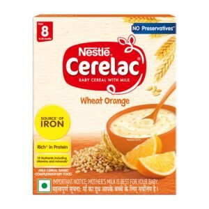 Nestlé CERELAC Baby Cereal Wheat Orange, STG-2, 300g