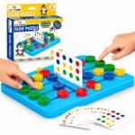 Wembley Slide Puzzle for Kids 5+ Years | Brain Games for Children | Color Matching Puzzle Game | 2 Player Board Game | Toys for 5–7 Years | Puzzle Activity | Gift for Boys & Girls