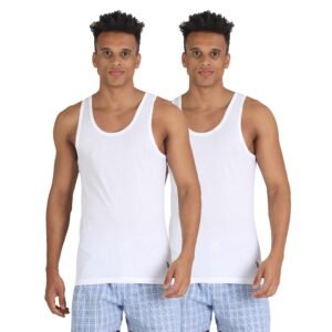 U.S. Polo ASSN. Men’s Comfort Regular Fit Pure Cotton I024 Vest – Pack of 1