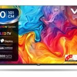 VW 100 cm (40 inches) Smartchoice Frameless Series HD Ready QLED TV VW40S1