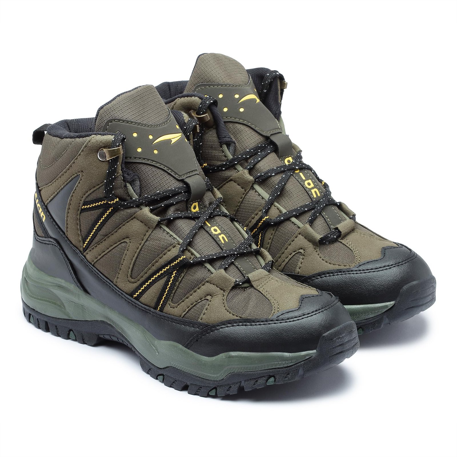 ASIAN Men’s Everest-21 Sports Trekking & Hiking,Walking Hi-Neck Shoes with Rubber Outsole & Memory Foam Insole Lace-Up Shoes for Men’s & Boy’s