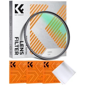 K&F Concept 58mm MC UV Protection Filter Slim Frame with Multi-Resistant Coating for Camera Lens
