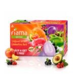 Fiama Gel Bar Celebration Pack 625g (125g Pack of 5) | 5 Unique Variants | Moisturised Skin with 30% Smoothing Body Serum | Gift Set for Women & Men | All Skin Types