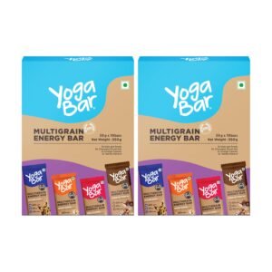Yogabar Energy Bars – Pack Of 20|Healthy Diet With Fruits,Nuts,Oats And Millets,Gluten Free And High Protein Crunchy Granola Bars,700 Gram,Nut & Seed,Orange Cashew,Chocolate Chunk Nut,