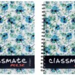 Classmate 2100117 Soft Cover 6 Subject Spiral Binding Notebook, Single Line, 300 Pages (Pack of 2)
