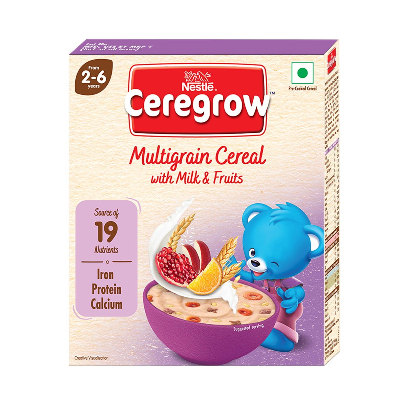 CEREGROW Multigrain Kids Cereal No Preservatives 300g