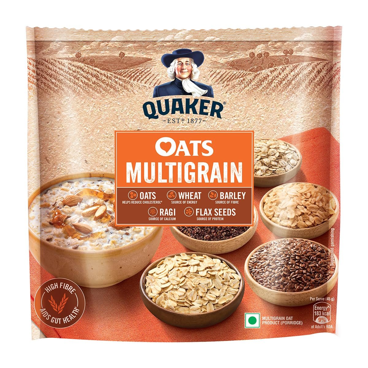 Quaker Oats Plus – Multigrain Advantage, 600g