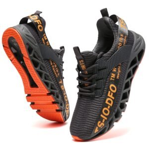 FRSHANIAH Men Athletic Shoes Breathable Running Shoes Non-Slip Fashion Sneakers