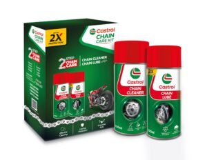 Castrol Chain Care Kit | Deep Clean & Lubrication (150 ml)
