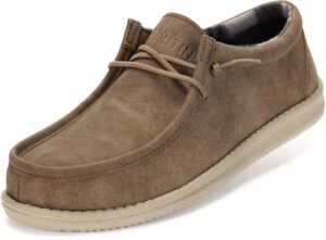 WHITIN Men’s Easy Breezy Slip On Loafers | Foam-Cushioned Footbed | Ultralight Flex Sole