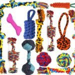 Dog and Puppy Toy Set – Chew, Teething, Rope, and Tug Toys for Small to Medium Dogs – Washable Cotton Pack of 12