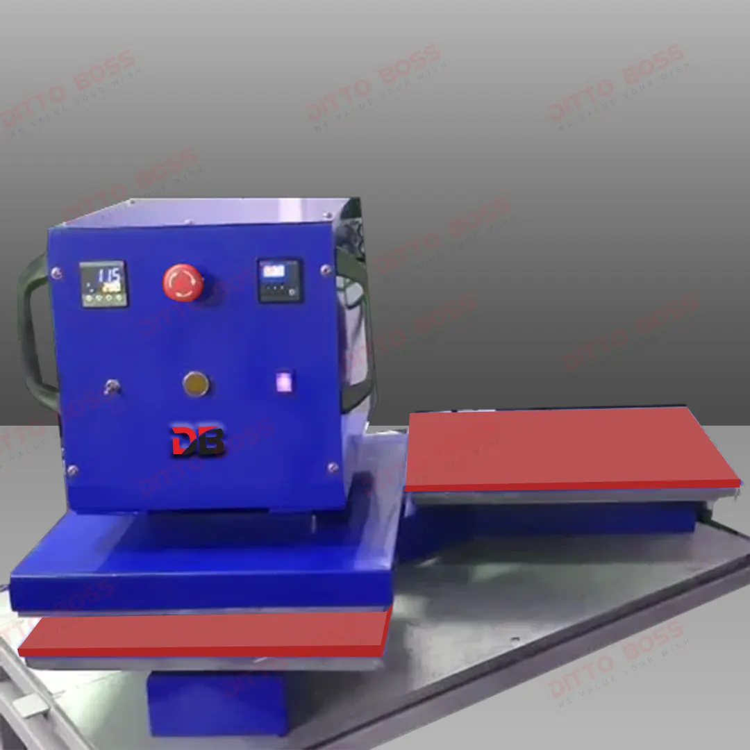 Automatic Double Bed Indian Heat Press Machine ( 15 X 15 inch )