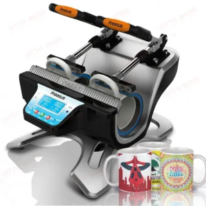 Sublimation Dual Mug Heat Press Machine